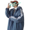 BaLuoShang棉服男冬季加厚韩版潮流宽松棉袄学生帅气宽松面包服潮牌棉衣外套棉衣