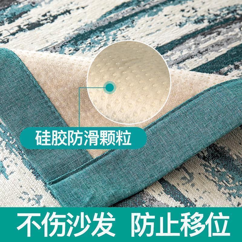 家柏饰(CORATED)沙发垫四季通用布艺防滑北欧简约套罩全包一套巾坐垫子高清大图
