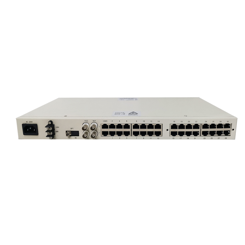 恒德升多业务光端机 2路物理隔离百兆+2E1+30电话光端机 HDS-A059SCJ3630P-30B 1对