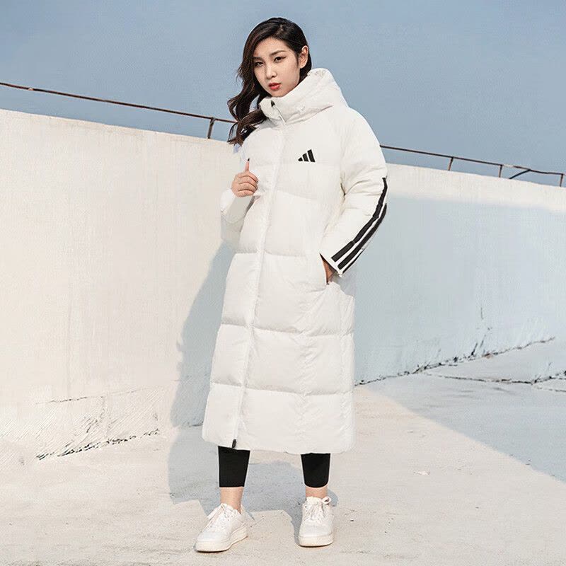 阿迪达斯 (adidas)羽绒服男款女款新款中长款过膝运动外套加厚保暖夹克JG3838 ZP图片