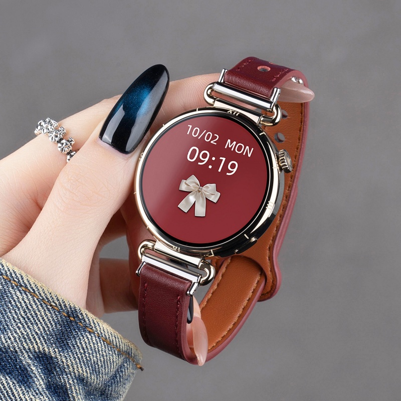 适用华为gt6表带手表watchgt5女款gt5腕表pro新款watch5女表带可爱t4/3/智能6表带高级感3264