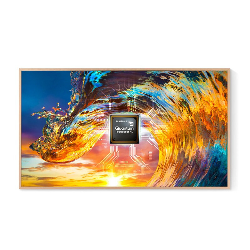 三星(SAMSUNG)65英寸 Frame画壁系列平板电视 QLED量子点 4K超高清 QA65LS03AAJXXZ