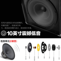 Qisheng/奇声广场舞音响移动便携式蓝牙显示屏大功率户外拉杆音箱视频机LX-L31