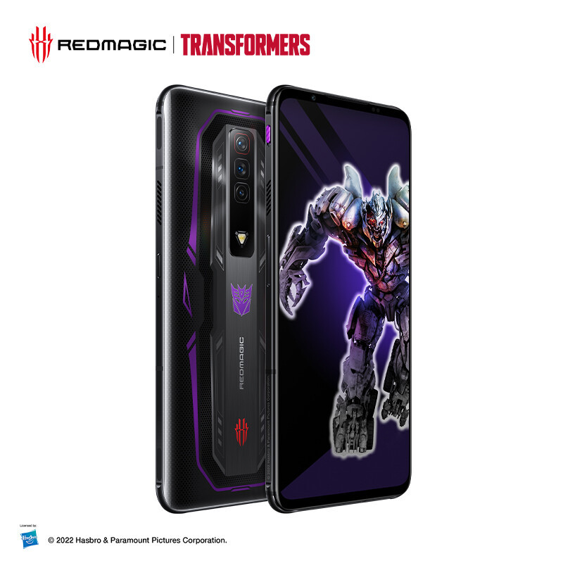 努比亚 nubia 红魔7 16GB+512GB变形金刚 霸天虎限量典藏版 165Hz屏幕刷新率 全新骁龙8平台 5G电竞游戏手机