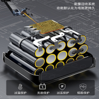 古达充电式电锯家用锯柴小型手持伐木锯电动户外锂电迷你小锯树