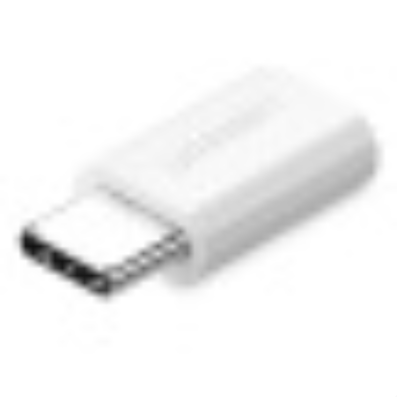 绿联 Type-C转接头 安卓OTG数据线转换头 Micro USB转USB-C平板充电线转换器 通用 30154白