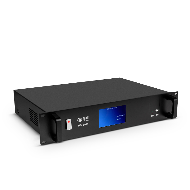 惠度(HuiDu)HD-8999有线手拉手会议麦克风智能数字话筒高清视频工程大型会议报告厅多功能话筒会议系统主机高清大图