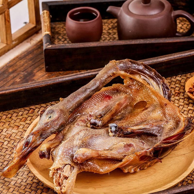 大帆 精品绿头媒鸭礼盒500g 500g/只高清大图