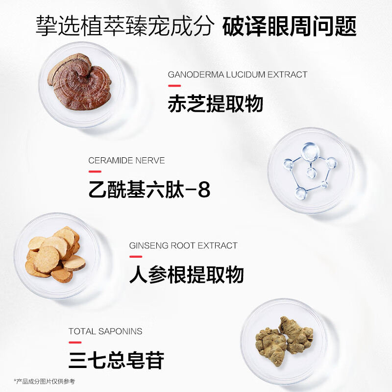 片仔癀(PZH) P130灵芝臻颜淡纹眼霜30g高清大图