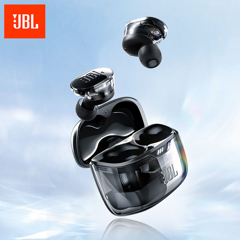 JBL TUNE BUDS 琉璃豆 主动降噪 真无线蓝牙耳机 黑