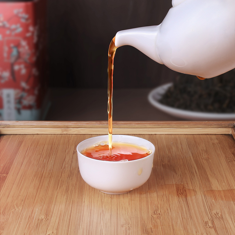 苏宁宜品祁门红茶祁红金针2023新茶春茶核心正宗原产地安徽祁门特级浓香茶叶250克每罐高清大图