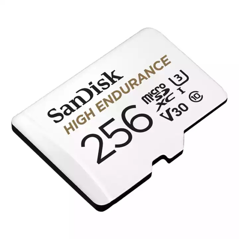 闪迪(SanDisk)行车记录仪存储卡/安防监控专用内存卡Micro SD卡高度耐用U3/V30 TF卡 256G