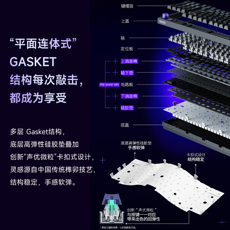 罗技G 闪逸龙G316X8K客制化游戏键盘98配列定制联名款电竞有线高清大图
