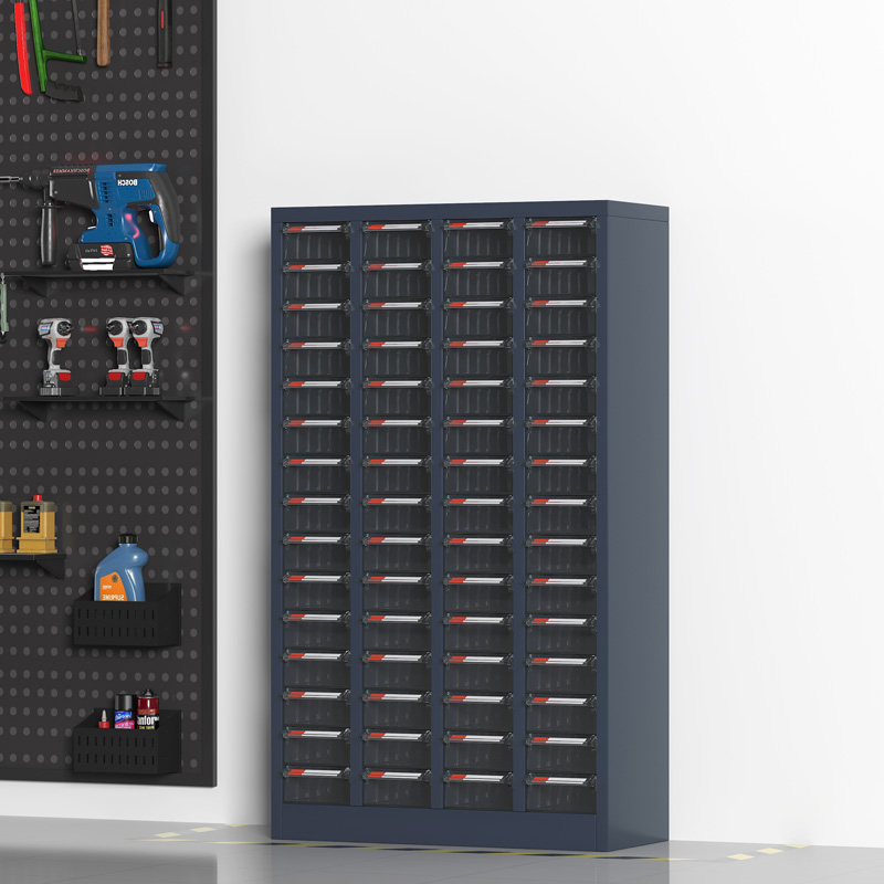 臻远 ZYLJG-W55 零件柜 60抽透明无门大号 722*300*1262高清大图