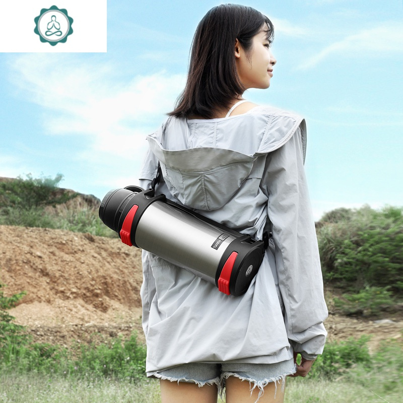 不锈钢保温壶大容量便携家用车载热水壶户外旅行暖热瓶