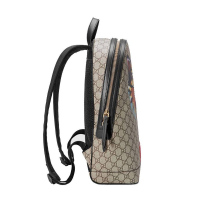 GUCCI 古驰 Angry Cat GG Supreme 系列米色人造帆布男士包袋 419584-9AX1T-8652