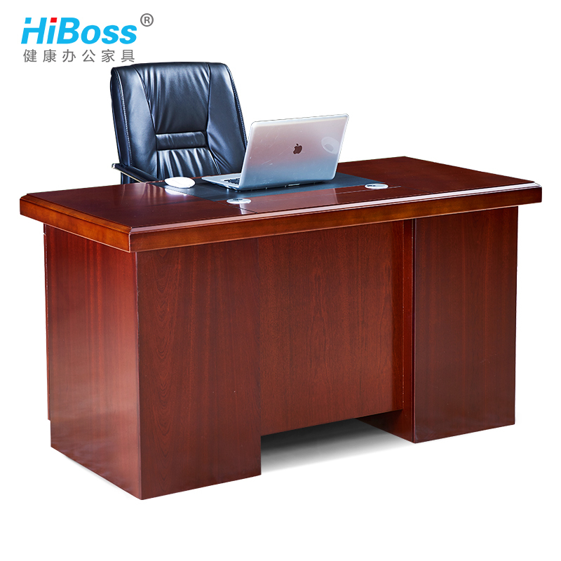 HiBoss 办公桌1.6米油漆电脑桌班桌员工办公台