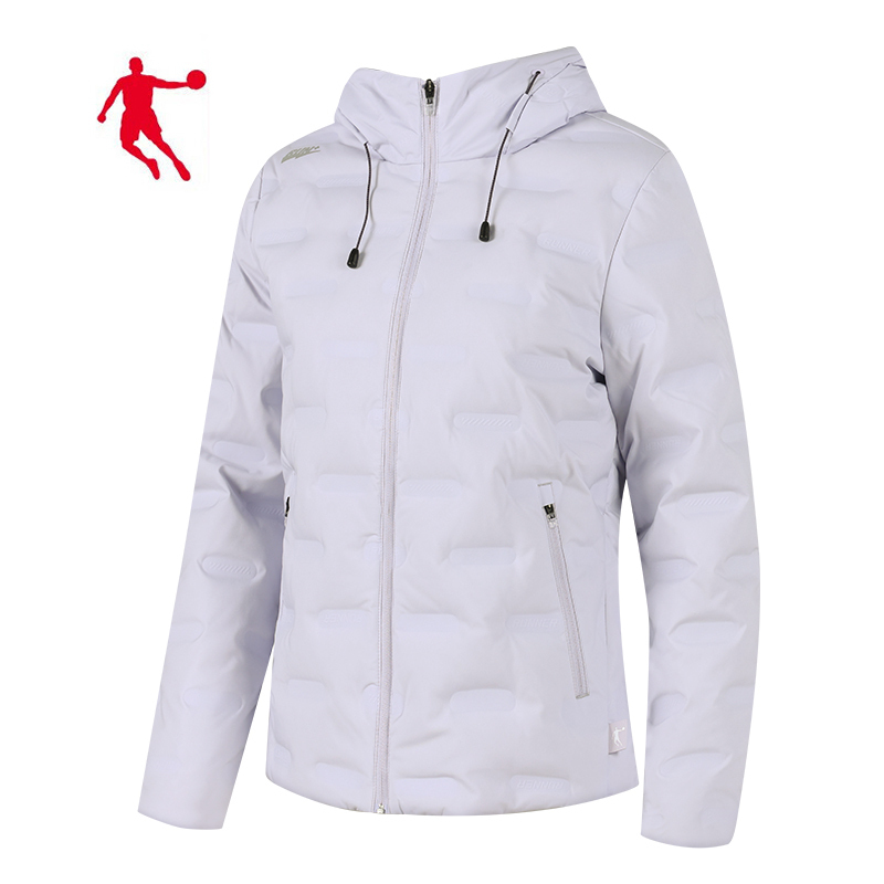 乔丹 夹克风衣 梭织风衣 女 上衣KGM42213302 女款 件(黑色 2XL)