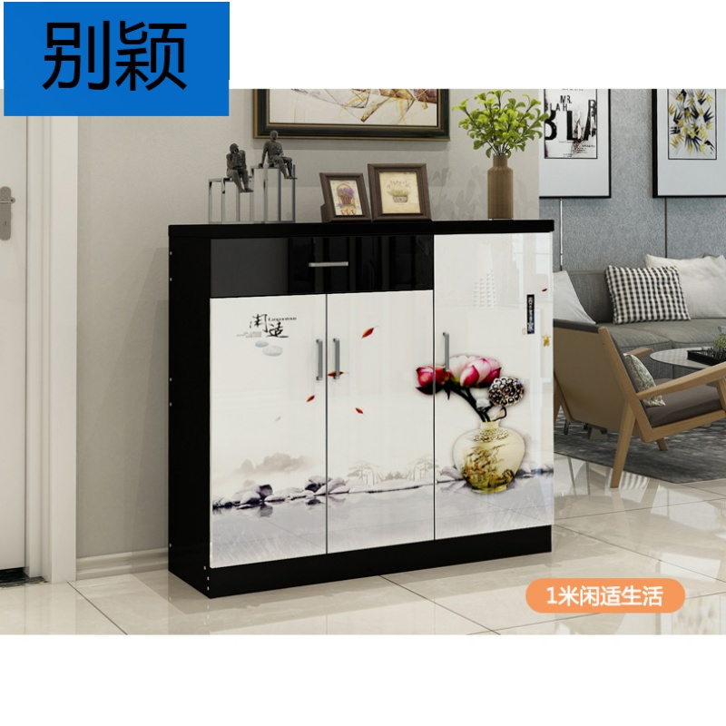 别颖简易多功能鞋柜 经济型简约现代厅柜子组装收纳鞋架口储物柜