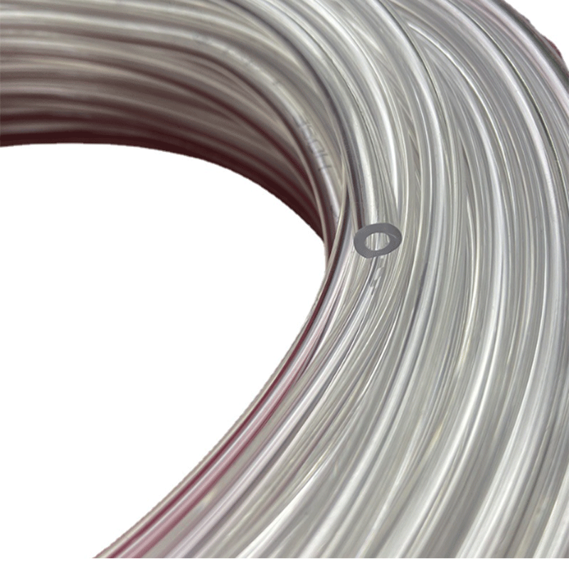 水平管塑料管透明pvc塑料软管高透明管一盘约120米 6mm 卷高清大图