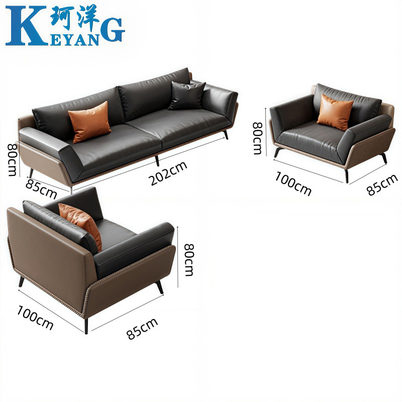 珂洋 洽谈沙发 3+1+1 套高清大图