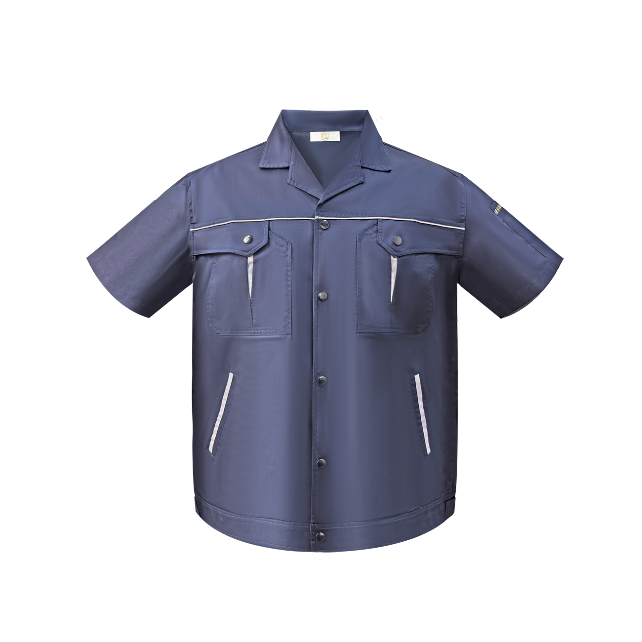 涤棉夏季款工衣B01012500 全号 藏蓝