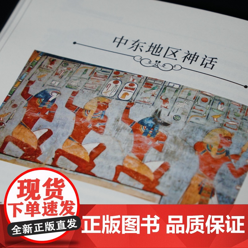 [纸盒发货] 世界神话大全 收录世界各地的神话传说希腊罗马北欧埃及神话故事中国山海经民间上古神话世界神话百科全书典故高清大图