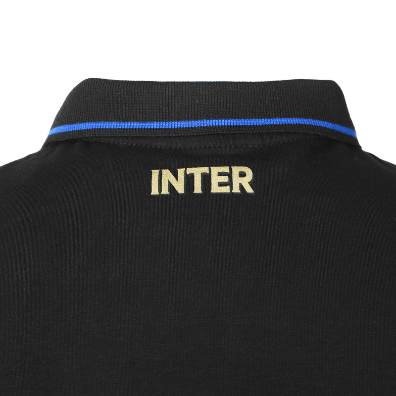 国际米兰俱乐部Inter Milan官方新品秋季棉质长袖男士POLO衫官方运动休闲翻领T恤