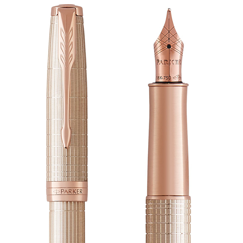 派克(PARKER)新品卓尔玫瑰流年墨水笔