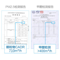 飞利浦（Philips） 空气净化器 AC6608 纳米级过滤除甲醛去除PM2.5 CADR值710