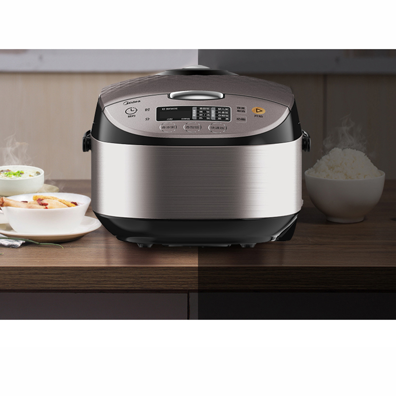 美的（Midea） RS4057 电饭煲 亮灰色 4L （台）(电饭煲\电饭煲)