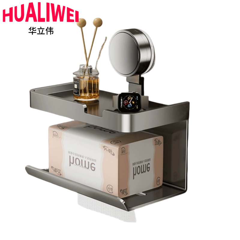 华立伟浴室置物架高清大图