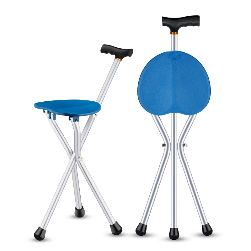 雅德 带座手杖 YC8101A 蓝色高清大图