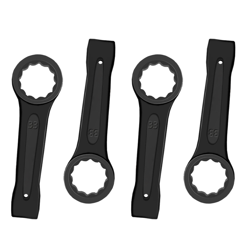 立伟铁牛敲击梅花扳手33mm/把高清大图