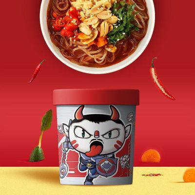 食族人酸辣粉130g/盒