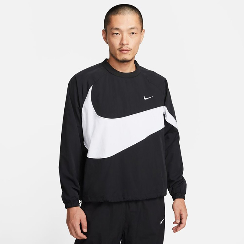 nike耐克男子卫衣swoosh大勾宽松运动休闲圆领套头衫dx0661010视频