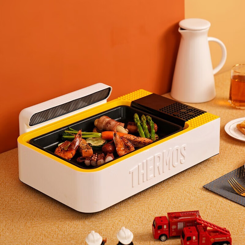 膳魔师(THERMOS)烤肉锅 电热火锅 EHA-5421E(单位:个)