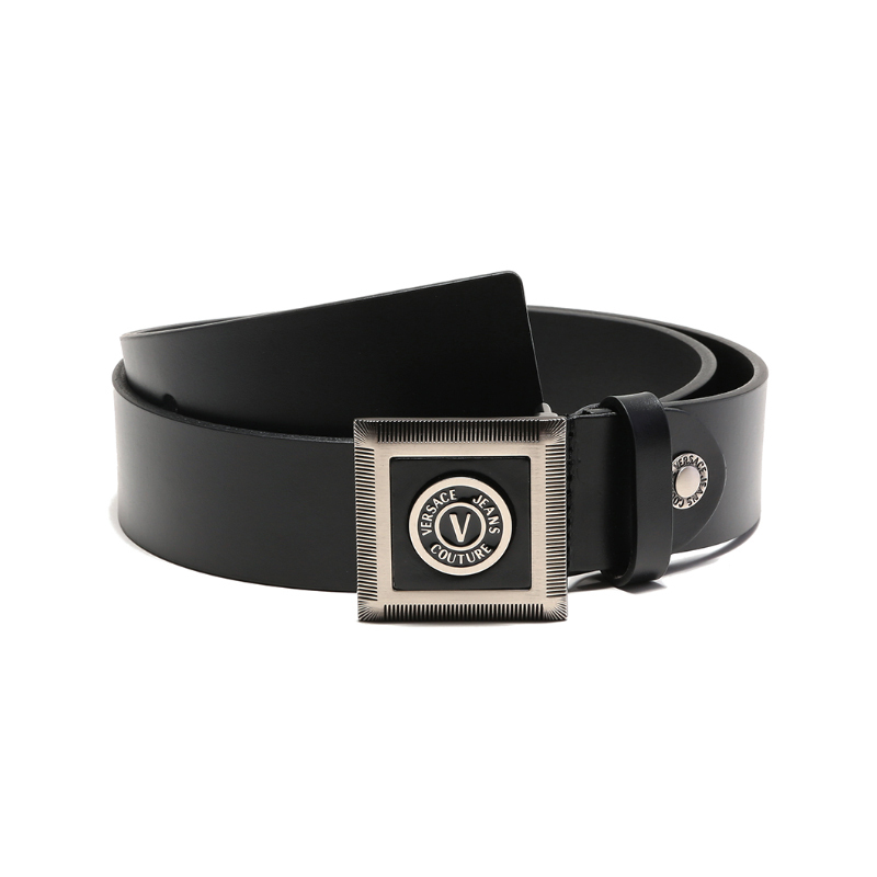 范思哲 versace jeans couture 男士牛皮革可裁剪皮带腰带74ya6f51 z