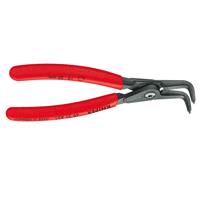 凯尼派克(KNIPEX)3-10mm精密外卡簧钳(90º弯嘴)