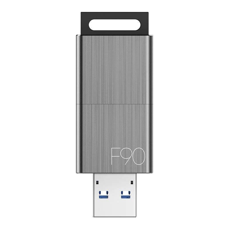 忆捷(EAGET) 优盘 U盘 USB3.0 F90-32G 55.9×21.5×9.8mm 单位:个 锖色图片