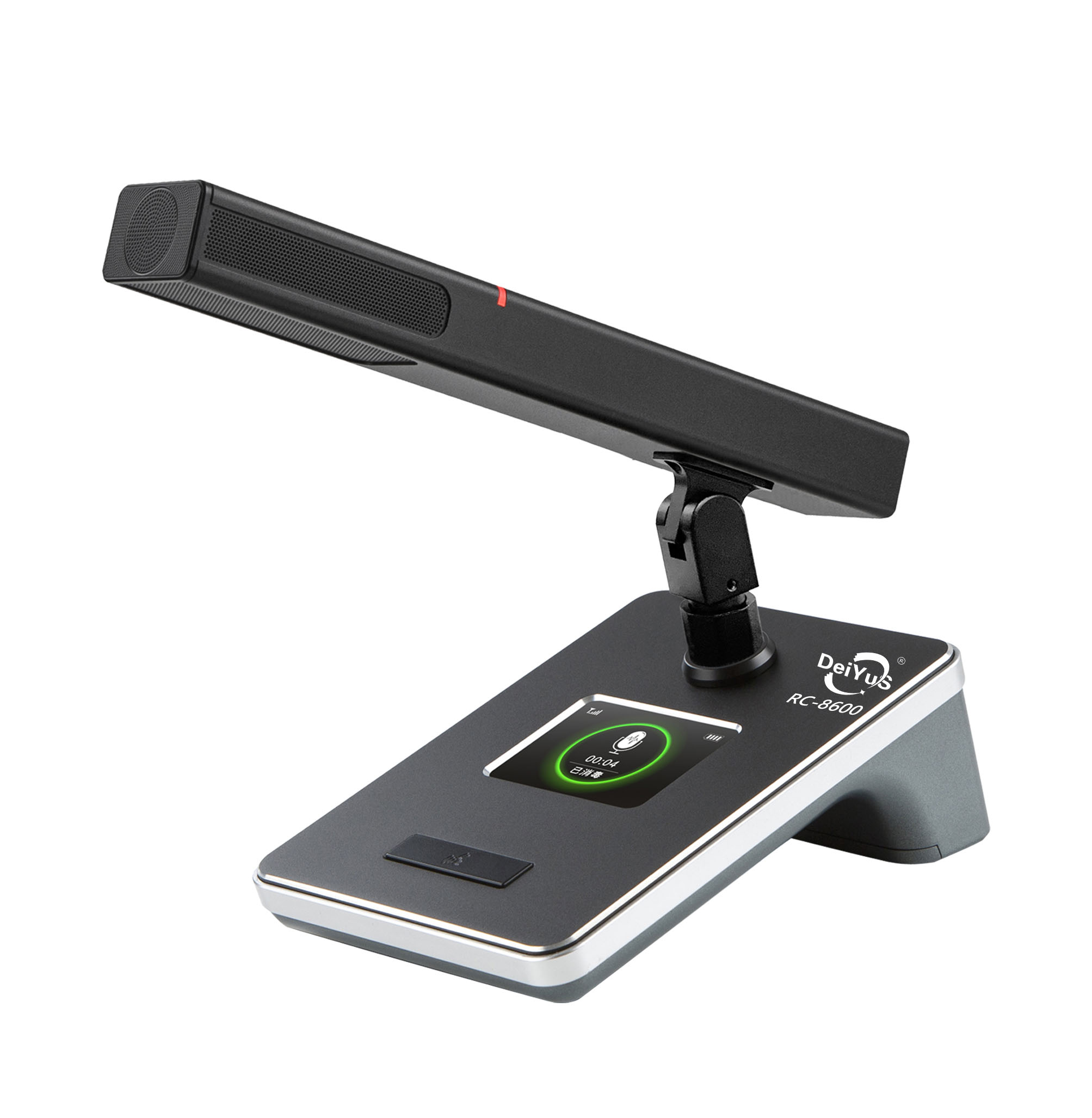 DeiYuS/会议话筒麦克风无线真分集一拖八领夹(一台主机8个领夹)/RC-8600/套高清大图
