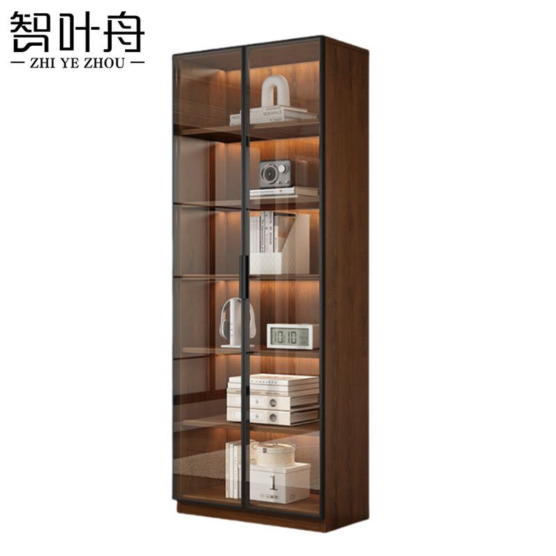 智叶舟办公柜双门60*32*200cm台图片