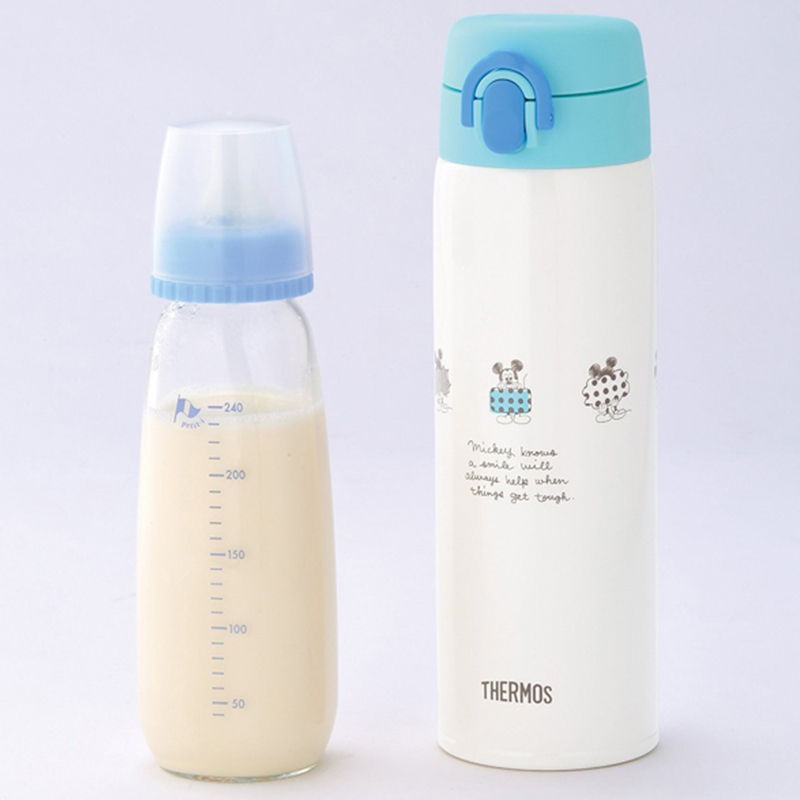 膳魔師(THERMOS) 保冷保温杯JNX-500DSLB 500毫升 淡蓝色米奇