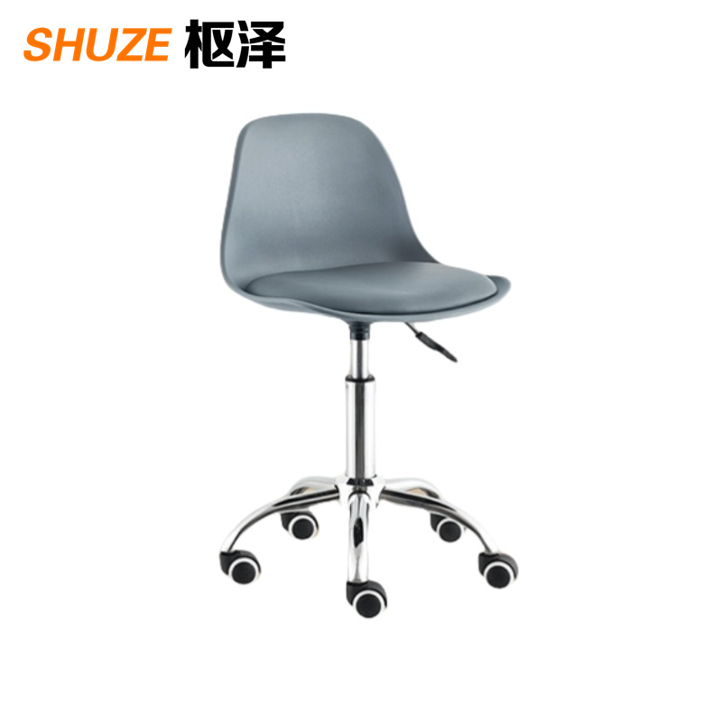 枢泽 吧台椅 升降椅 滑轮款 把高清大图