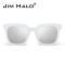 JIM HALO太阳镜男女通用时尚潮流韩版街拍防紫外线墨镜新款方形全框彩膜炫彩轻便眼镜ZTP5627