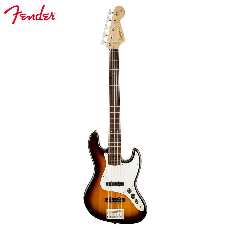 芬达(Fender)Squier Affinity J BASS V BSB入门款5弦电贝司爵士JAZZ4弦贝斯