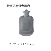 大号注水橡胶热水袋加厚防爆随身灌水暖水袋冬季暖宫保暖暖手宝_2 小号500ml颜色随机