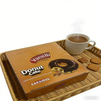 老亚牌Vanelli焦糖巧克力夹心甜甜圈蛋糕