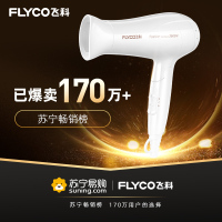 飞科(FIYCO)电吹风FH6232 2000瓦功率快速干发六档调节可折叠家用电吹风