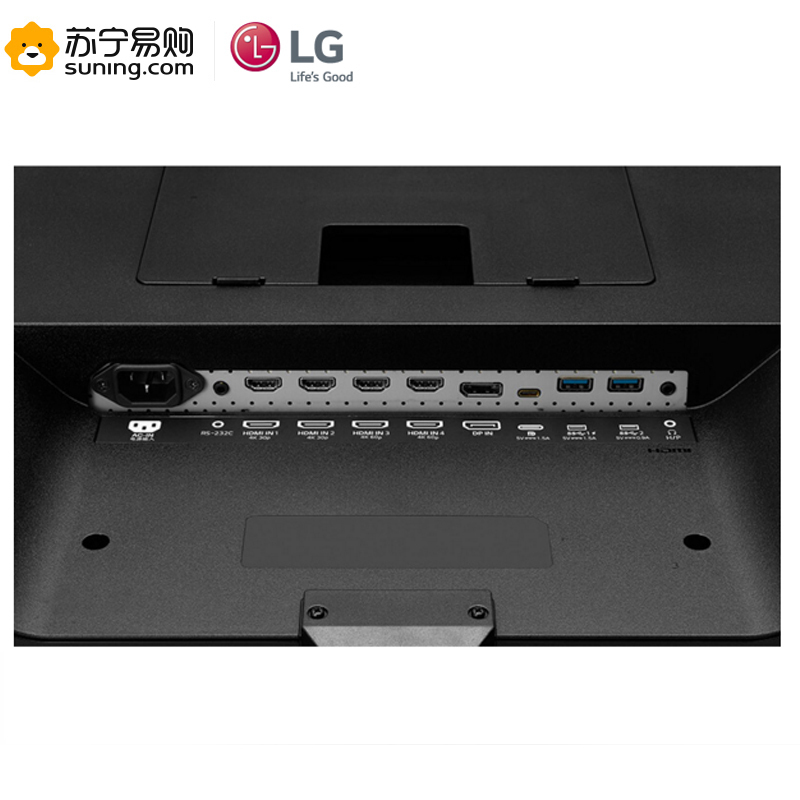 LG 42.5英寸 4K超高清 4个HDMI Type-C PBP液晶显示器 10W音箱 IPS硬屏 HDCP2.2(43UD79)